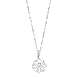 Anhänger in Silber m Blume von Siersbøl 20060110900